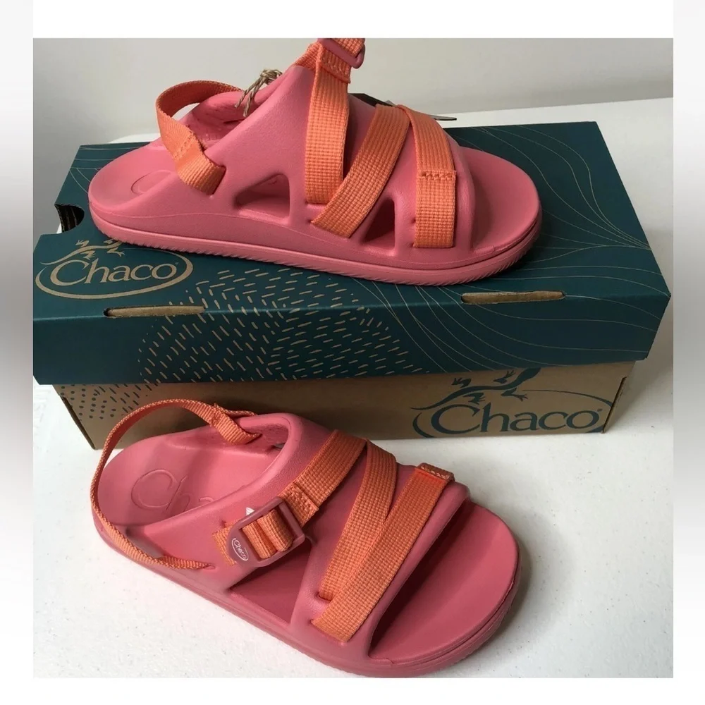 Chaco Chillos Sport Sandals Rose Pink Size 5